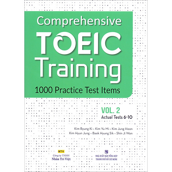 Comprehensive Toeic Training 1000 Practice Test Items (Vol 2) - Kèm CD